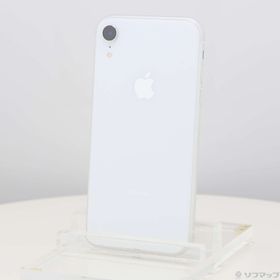 (中古)Apple iPhoneXR 128GB ホワイト MT0J2J/A SIMフリー(377-ud)