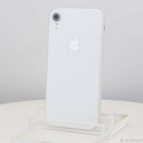 (中古)Apple iPhoneXR 128GB ホワイト MT0J2J/A SIMフリー(377-ud)