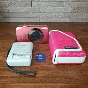 【美品】Canon IXY 50S ピンク デジカメ【動作確認済・SDカード付】