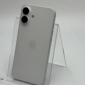【中古A】iPhone 16 Plus 512GB ホワイト バッテリー【100%】 SIMフリー 白ロム