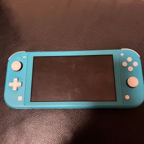 「中古品」 Nintendo Switch lightターコイズ本体(おまけ付き