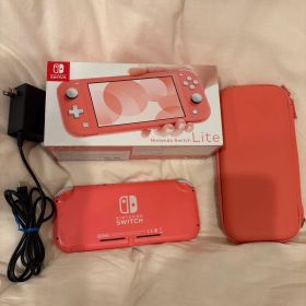 Nintendo Switch Lite コーラル 本体 充電器付き 箱あり