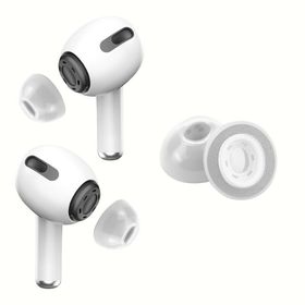 KASOTT AirPods Pro イヤーチップ 専用イヤーピース 高遮音 & ノイズキャンセリング性能向上 | ハイグレード LSR液体シリコーンゴム 形状