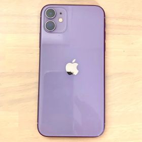 iPhone11 64GB 本体のみ パープル SIMフリー 美品