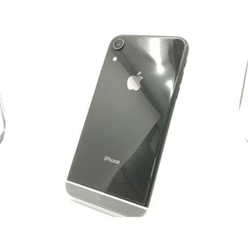 【中古】Apple au 【SIMロックあり】 iPhone XR 64GB ブラック MT002J/A【川崎駅前】保証期間１ヶ月【ランクC】