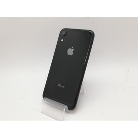 【中古】Apple SoftBank 【SIMロック解除済み】 iPhone XR 64GB ブラック MT002J/A【府中ル・シーニュ】保証期間１ヶ月【ランクB】
