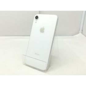 【中古】Apple docomo 【SIMロック解除済み】 iPhone XR 64GB ホワイト MT032J/A【川崎】保証期間１ヶ月【ランクC】
