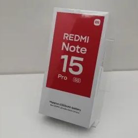 【未使用】Xiaomi 国内版 【SIMフリー】 Redmi Note 15 Pro 5G チタングレー 8GB 256GB【仙台イービーンズ】保証期間３ヶ月