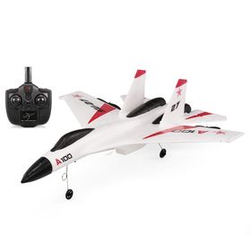 XK A100-SU27 EPP 340mmウイングスパン2.4G 3CH RC飛行機固定ウイング飛行機