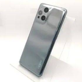 【中古】Oppo au 【SIMロック解除済み】 OPPO Find X3 Pro グロスブラック 12GB 256GB OPG03【秋葉3号】保証期間１ヶ月【ランクB】