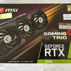 【美品】 RTX 3090 24GB GAMING X TRIO 【メンテ済み】
