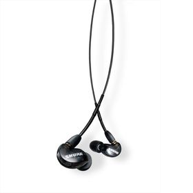 シュアー イヤホン SE215 SHURE SE215-K-A 高遮音性イヤホン トランスルーセントブラック 有線 イヤモニ
