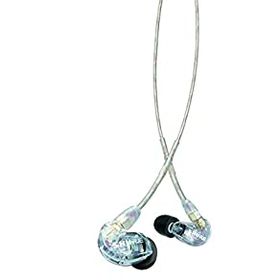 SHURE イヤホン SEシリーズ SE215 カナル型 高遮音性 クリアー SE215-CL-A（中古品）