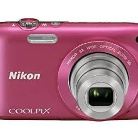 【中古】(非常に良い)Nikon デジタルカメラ COOLPIX (クールピクス) S3300 ストロベリーピンク S3300PK
