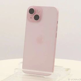 ソフマップ 〔中古品〕 iPhone15 128GB ピンク MTMJ3J／A SIMフリー【377】