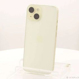 ソフマップ 〔中古品〕 iPhone15 128GB イエロー MTMK3J／A SIMフリー【198】