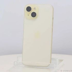 ソフマップ 〔中古品〕 iPhone15 128GB イエロー MTMK3J／A SIMフリー【198】