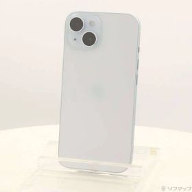 ソフマップ 〔中古品〕 iPhone15 128GB ブルー MTML3J／A SIMフリー【262】