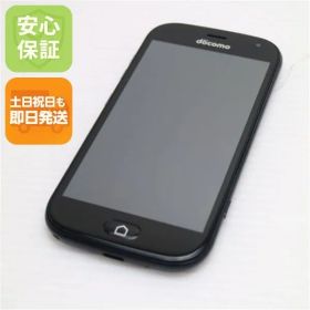 美品 F-01L らくらくスマートフォン me ブラック スマホ 本体 白ロム 土日祝発送OK 03000