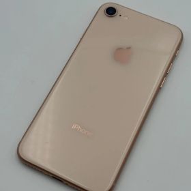 バッテリー新品交換済み100％ SIMフリー iPhone8 256GB ゴールド シムフリー シムロック解除済み