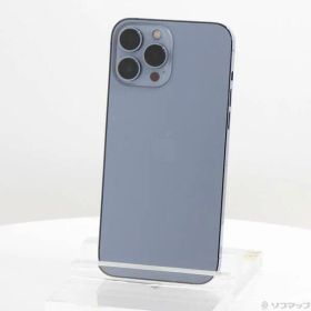 ソフマップ 〔中古品〕 iPhone13 Pro Max 128GB シエラブルー MLJ73J／A SIMフリー【377】