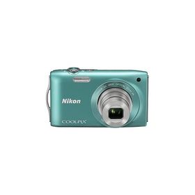 Nikon デジタルカメラ COOLPIX (クールピクス) S3300 ミントグリーン S3300GR(中古品)