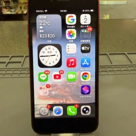 Apple iPhone SE2（PRODUCT)RED 本体128GB