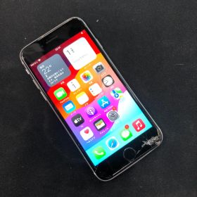 【訳あり品】iPhone SE第2世代 auSIMロック解除済 64GB ホワイト【保証なし】