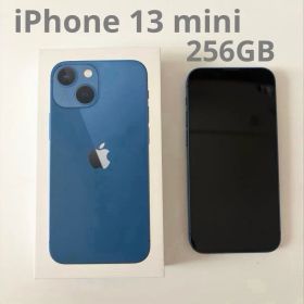 美品 Apple iPhone 13 mini ブルー 本体 箱付き 256GB