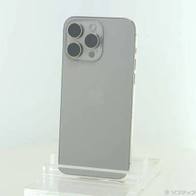 ソフマップ 〔中古品〕 iPhone15 Pro Max 512GB ナチュラルチタニウム MU6W3J／A SIMフリー【377】
