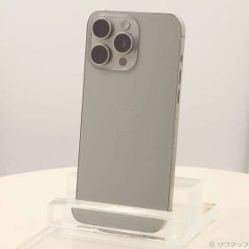 ソフマップ 〔中古品〕 iPhone15 Pro Max 512GB ナチュラルチタニウム MU6W3J／A SIMフリー【344】