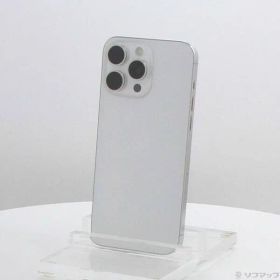 ソフマップ 〔中古品〕 iPhone15 Pro Max 512GB ホワイトチタニウム MU6V3J／A SIMフリー【368】