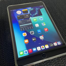 【フィルム、カバー付き】iPad mini第5世代au SIMロック解除済み