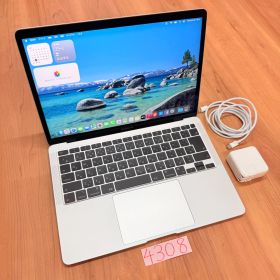 【動作確認済み】 MacBook air 13インチ 2020 アップル Apple M1 8GB 256GB 動画編集可能 カメラ内蔵 ノートPC ノートパソコン SSD搭載 macOSインストール済み 【4308】