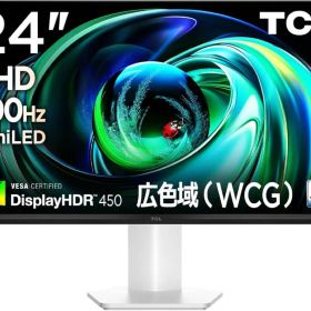 TCL 24G54 24インチ MiniLED モニター 本体 ゲーミングモニタ