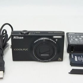Nikon ニコン COOLPIX S6100 コンパクトデジタルカメラ ノーブルブラック 260508k