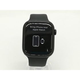 【中古】Apple Watch Series10 46mm Cellular ジェットブラックアルミニウムケース/ブラックスポーツバンド (S/M) MWY33J/A【静岡】保証期間１ヶ月【ランクB】