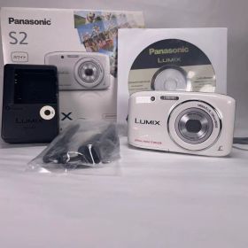 【付属品多数】Panasonic LUMIX DMC-S2 ホワイト A075