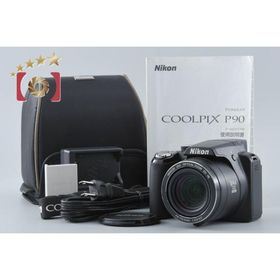【中古】Nikon ニコン COOLPIX P90 ブラック コンパクトデジタルカメラ