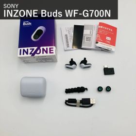 ソニー SONY ゲーミングイヤホン INZONE Buds WF-G700N ホワイト 完全ワイヤレス Fnatic監修 2.4GHzワイヤレス接続 LE Audio対応 ノイズキャンセリング 立体音響 低遅延 マイク付き PS5 PC対応 国内正規品