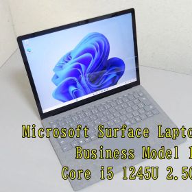 Microsoft Surface Laptop 5 for Business Model 1950 Core i5 1245U 2.50GHz/8GB/SSD 256GB タッチパネル Wi-Fi 6 Bluetooth Webカメラ