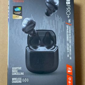 JBL CLUB PRO+ TWS ワイヤレスイヤホン bluetooth ノイズキャンセリング/IPX4/ワイヤレス充電対応/ブラック/JBLCLUBPROPTWSBLK