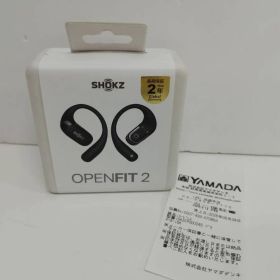 【新品未開封】SHOKZ OpenFit 2/T920/ワイヤレスイヤホン/ブラック