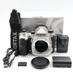 ■シャッター数11386枚！極上品■ PENTAX K-3 Mark III 3 ボディ シルバー APS-Cデジタル一眼レフカメラ ペンタックス