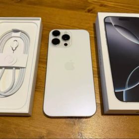 iPhone 16 Pro Max 256gb ホワイト