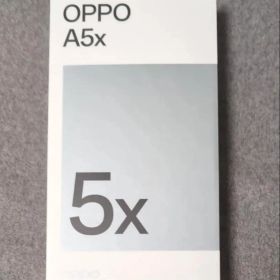新品 OPPO A5x SIMフリー スマートフォン ホワイト 4G/128GB
