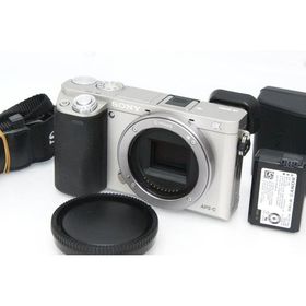 【全額返金保証】美品｜ソニー α6000 ILCE-6000 ボディ [シルバー] CA01-R5939-2P2B