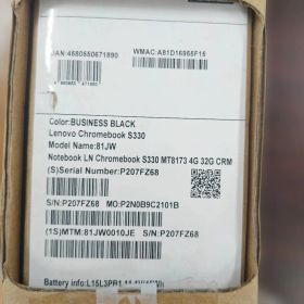 新品未開封 Lenovo Chromebook S330 14型 4GB32GB