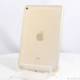 〔中古〕Apple(アップル) iPad mini 4 128GB ゴールド MK9Q2J／A Wi-Fi〔377-ud〕