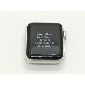 【中古】Apple Apple Watch Series3 GPS 38mm シルバーアルミケース (バンド無し)【静岡】保証期間１ヶ月【ランクC】
